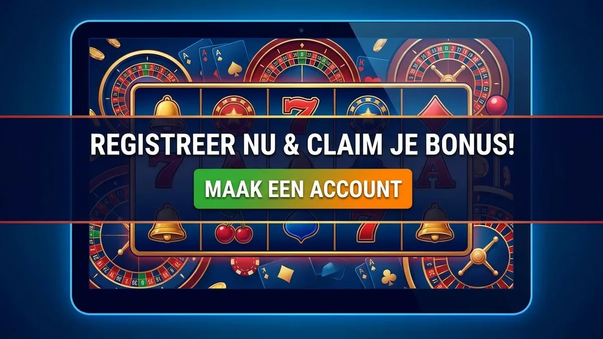 Registreren met bonus